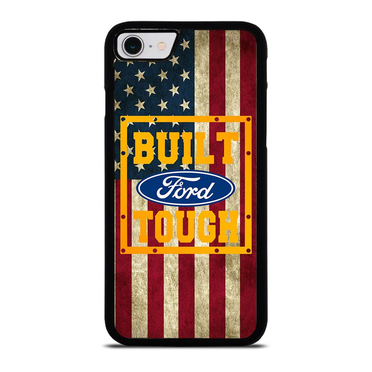 BUILT FORD TOUGH USA FLAG iPhone SE 2022 Case Cover BUILT FORD TOUGH USA FLAG iPhone SE 2022 Case Cover