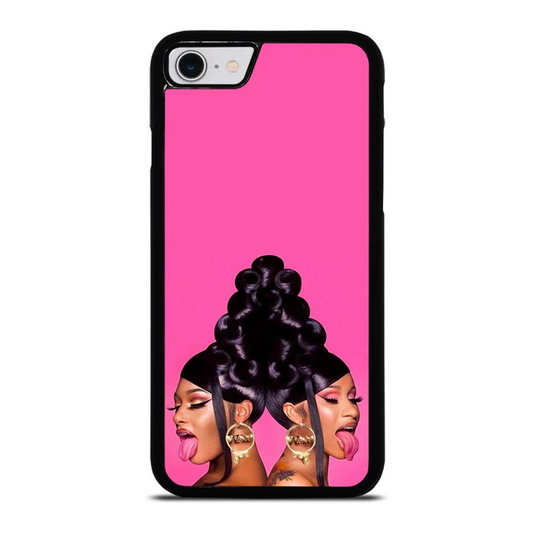 CARDI B FT MEGAN THEE WAP iPhone SE 2022 Case Cover CARDI B FT MEGAN THEE WAP iPhone SE 2022 Case Cover