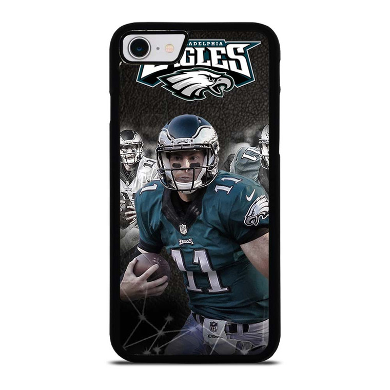 CARSON WENTZ PHILADELPHIA EAGLES iPhone SE 2022 Case Cover