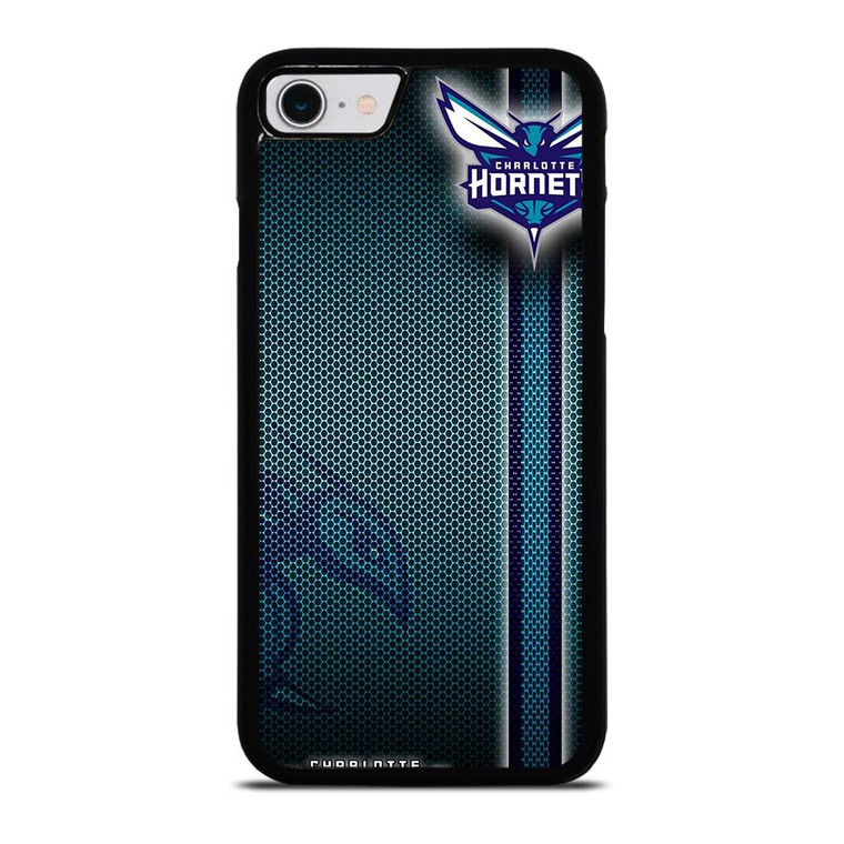 CHARLOTTE HORNETS METAL LOGO iPhone SE 2022 Case Cover