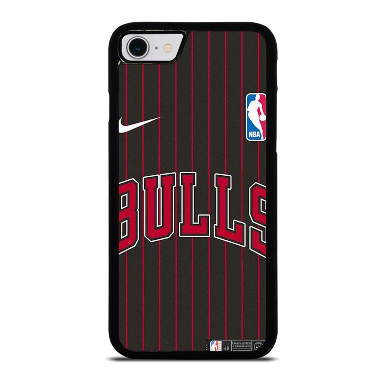 CHICAGO BULLS NIKE NBA STRIPE iPhone SE 2022 Case Cover CHICAGO BULLS NIKE NBA STRIPE iPhone SE 2022 Case Cover