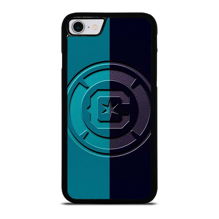 CHICAGO FIRE SOCCER STRIPS MLS iPhone SE 2022 Case Cover