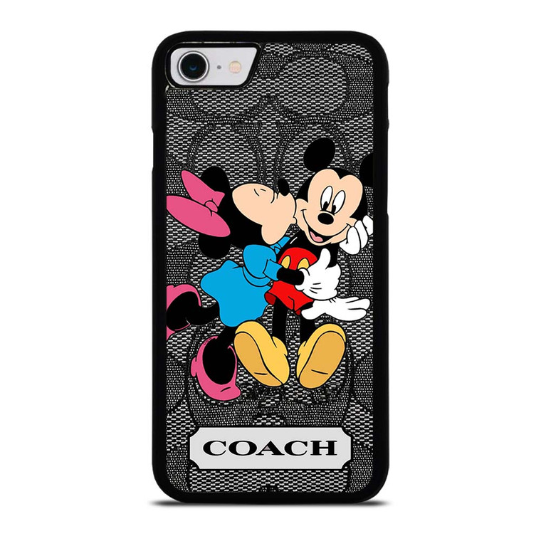 COACH MINNIE MICKEY MOUSE KISS iPhone SE 2022 Case Cover