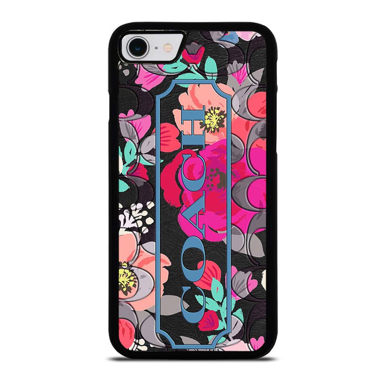 COACH NEW YORK FLOWER iPhone SE 2022 Case Cover
