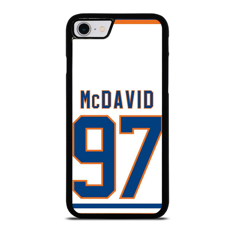 CONNOR MCDAVID EDMONTON OILERS KIT iPhone SE 2022 Case Cover