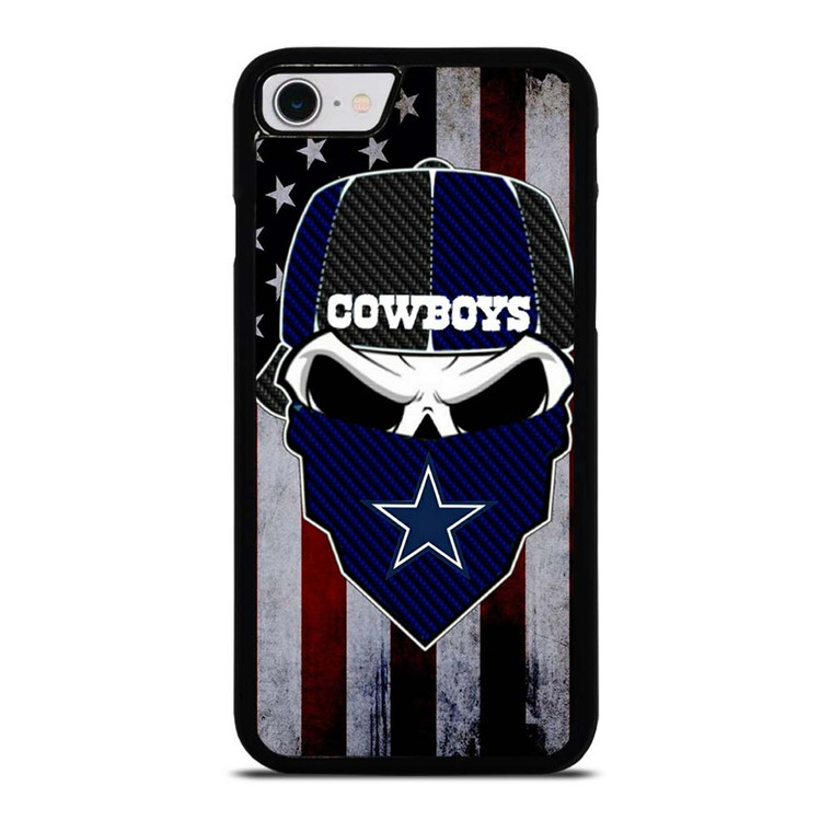 DALLAS COWBOYS SKULL LOGO iPhone SE 2022 Case Cover