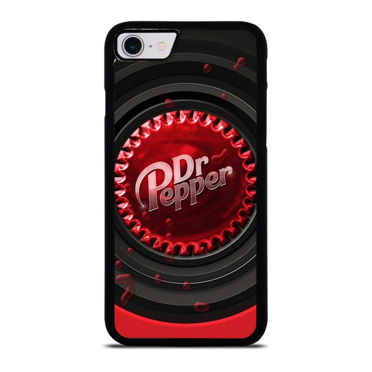DR PEPPER SODA RED BLACK iPhone SE 2022 Case Cover