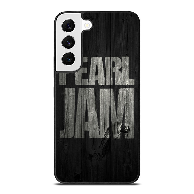PEARL JAM ROCK BAND WOODEN LOGO Samsung Galaxy S22 Case Cover