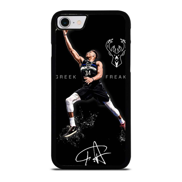 GIANNIS ANTETOKOUNMPO MILWAUKEE BUCKS iPhone SE 2022 Case Cover