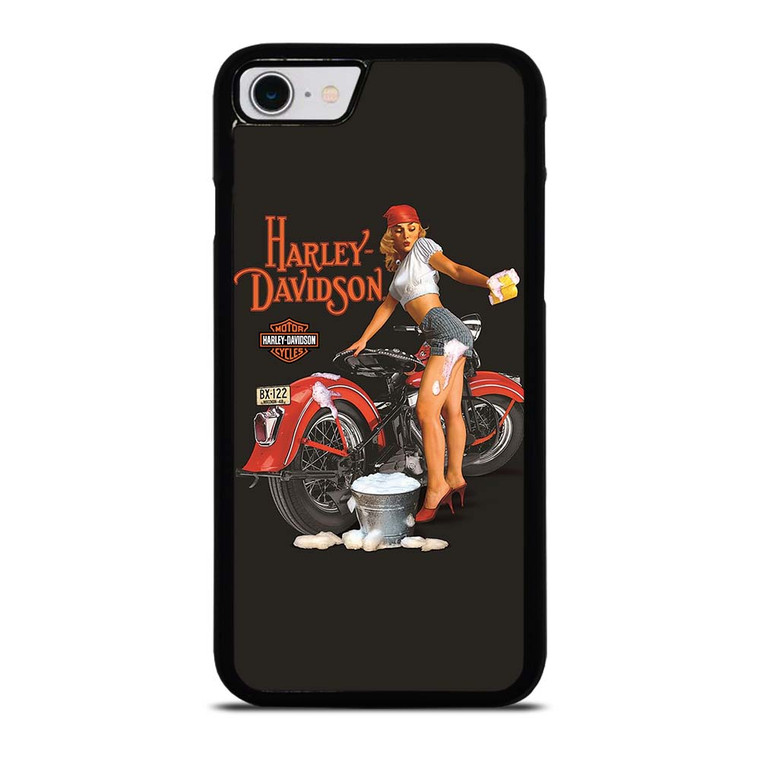 HARLEY DAVIDSON SEXY GIRL iPhone SE 2022 Case Cover