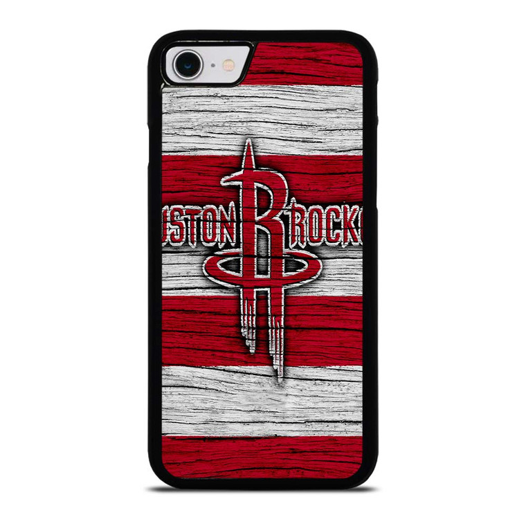 HOUSTON ROCKETS WOODEN LOGO iPhone SE 2022 Case Cover
