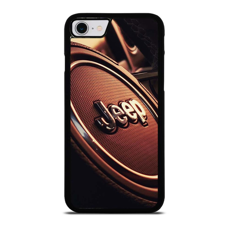JEEP STEERING WHEEL LOGO iPhone SE 2022 Case Cover