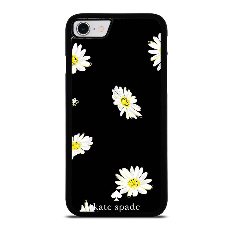 KATE SPADE FLOWER IN BLACK iPhone SE 2022 Case Cover