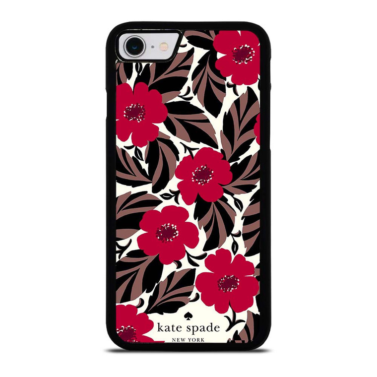 KATE SPADE FLOWER RED iPhone SE 2022 Case Cover