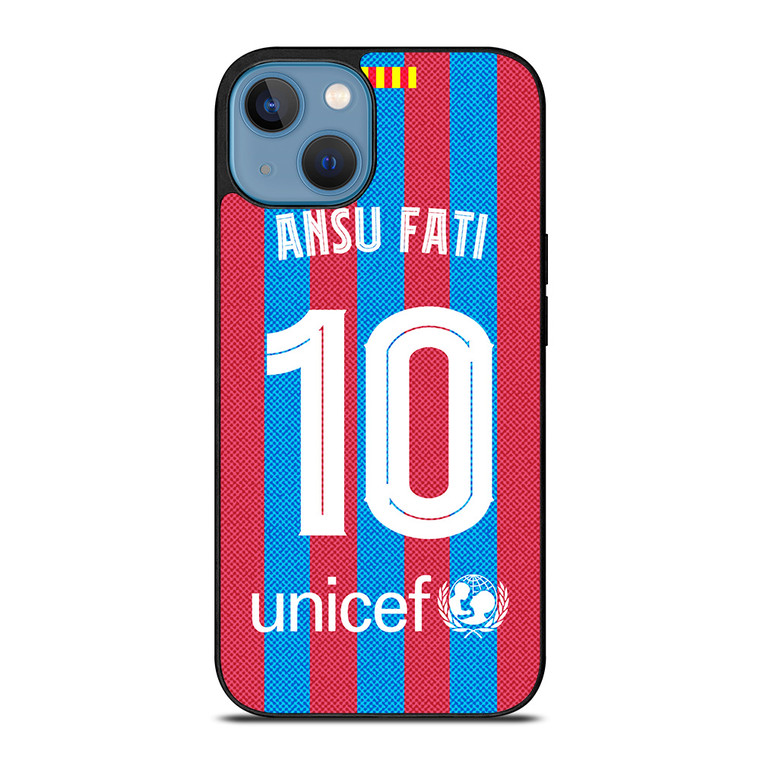 ANSU FATI 10 FC BARCELONA 2022 iPhone 13 Case Cover