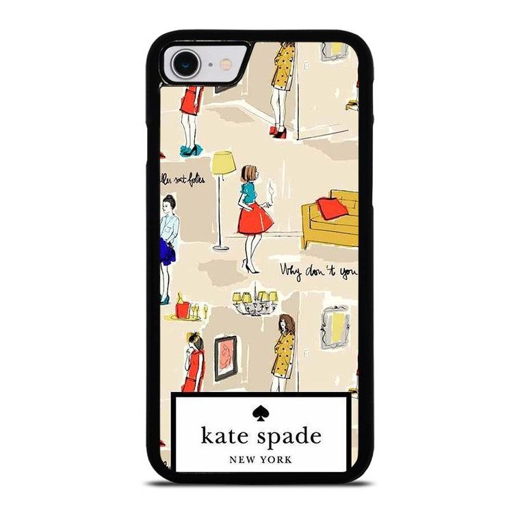 KATE SPADE NEW YORK COMIC iPhone SE 2022 Case Cover