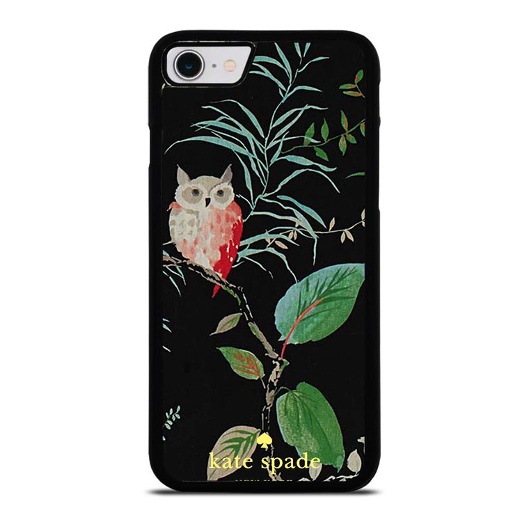 KATE SPADE OWLISH BLACK iPhone SE 2022 Case Cover