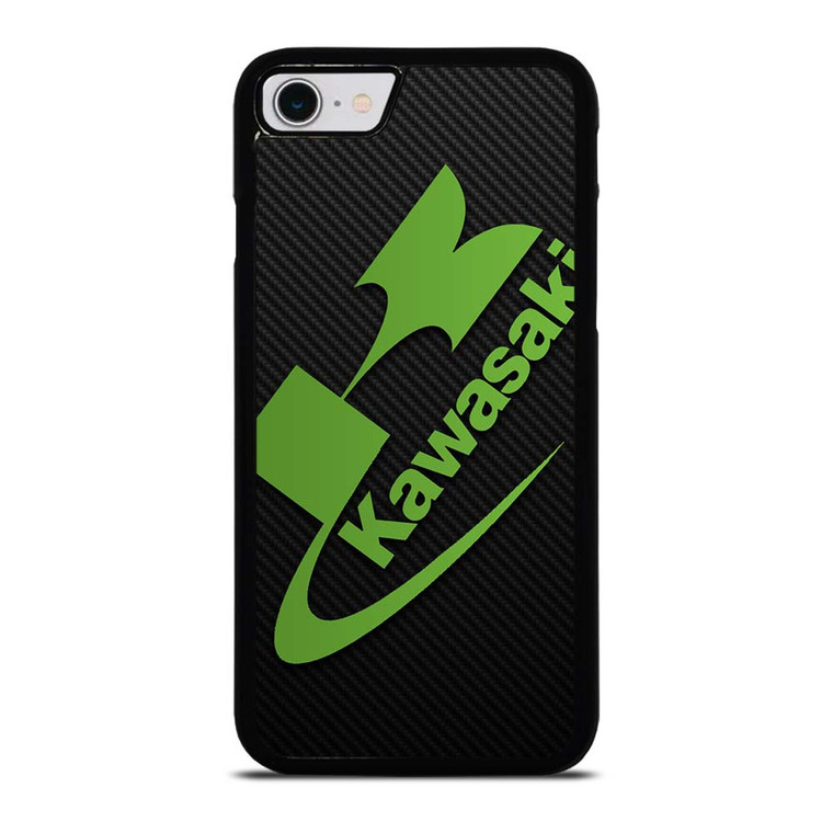 KAWASAKI MOTOR LOGO CARBON iPhone SE 2022 Case Cover