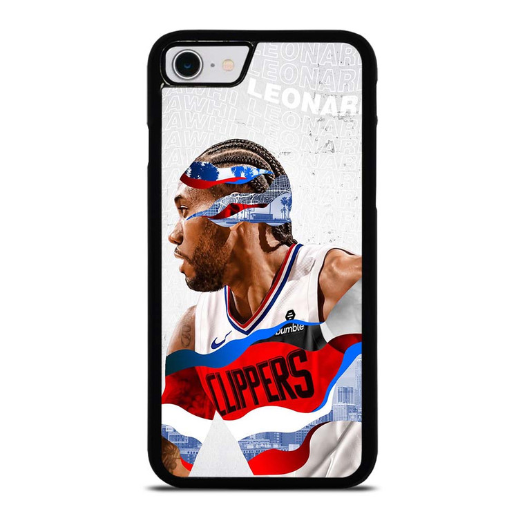 KAWHI LEONARD LOS ANGELES CLIPPERS iPhone SE 2022 Case Cover