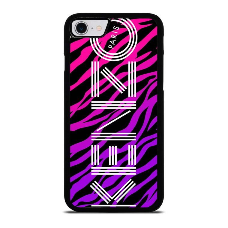 KENZO PARIS TIGER PURPLE iPhone SE 2022 Case Cover