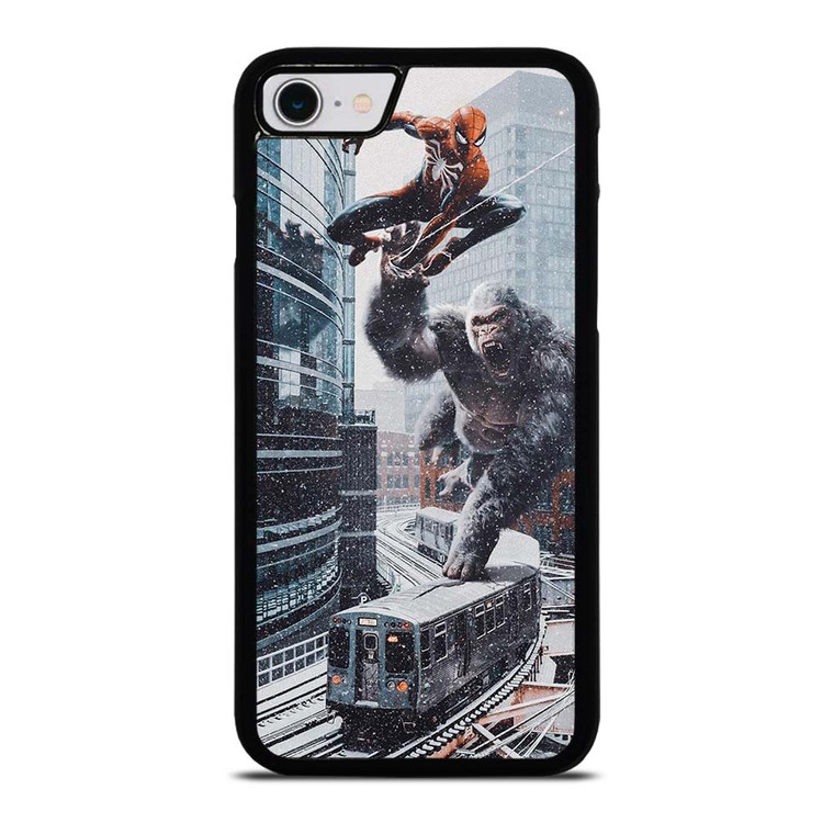 KINGKONG VS SPIDER iPhone SE 2022 Case Cover
