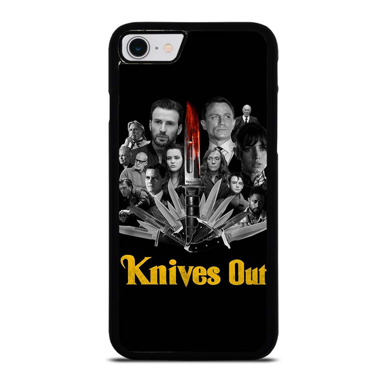 KNIVES OUT MOVIES ALL CAST iPhone SE 2022 Case Cover