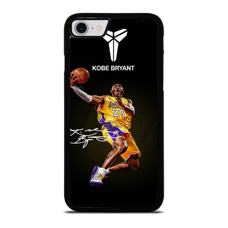 KOBE BRYANT LA LAKERS SIGNATURE iPhone SE 2022 Case Cover
