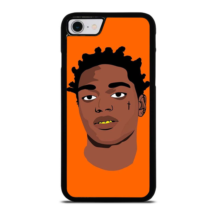 KODAK BLACK RAPPER CARTOON iPhone SE 2022 Case Cover