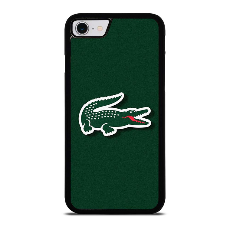 LACOSTE CROCODILE GREEN iPhone SE 2022 Case Cover