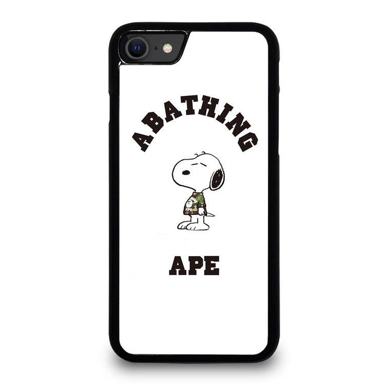 A BATHING APE BAPE SNOOPY iPhone SE 2020 Case Cover
