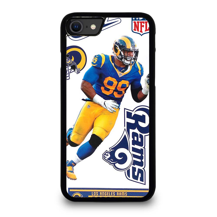 AARON DONALD LOS ANGELES RAMS NFL iPhone SE 2020 Case Cover