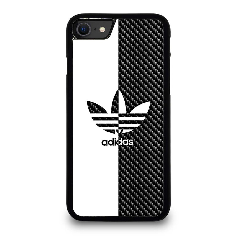 ADIDAS SLICED CARBON FIBER iPhone SE 2020 Case Cover