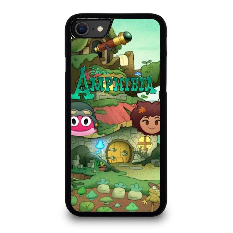AMPHIBIA CARTOON EMOJI iPhone SE 2020 Case Cover