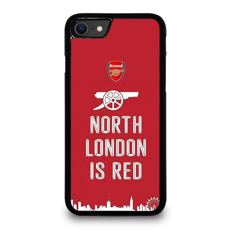 ARSENAL NORTH LONDON IS RED 2 iPhone SE 2020 Case Cover