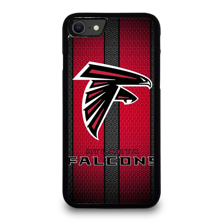 ATLANTA FALCONS METAL LOGO NFL iPhone SE 2020 Case Cover ATLANTA FALCONS METAL LOGO NFL iPhone SE 2020 Case Cover
