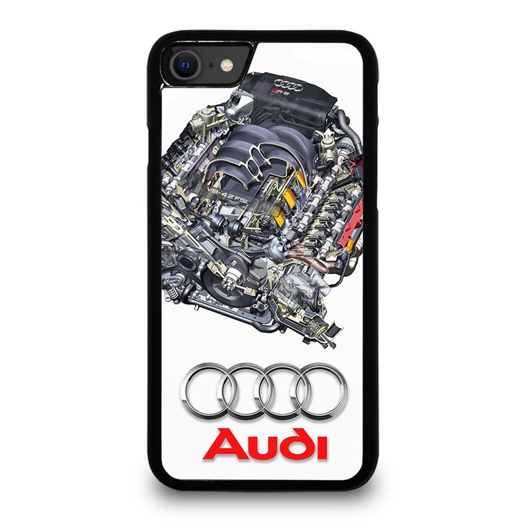 AUDI V8 FSI ENGINE LOGO iPhone SE 2020 Case Cover