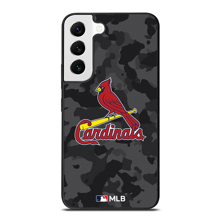 SAINT LOUIS CARDINALS BASEBALL BLACK CAMO Samsung Galaxy S22 Case Cover
