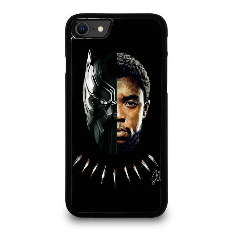 BLACK PANTHER CHADWICK BOSEMAN iPhone SE 2020 Case Cover BLACK PANTHER CHADWICK BOSEMAN iPhone SE 2020 Case Cover