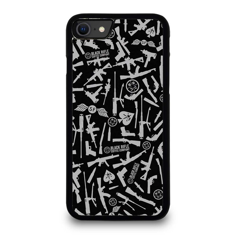 BLACK RIFLE COFFEE COMPANY PATTERN iPhone SE 2020 Case Cover BLACK RIFLE COFFEE COMPANY PATTERN iPhone SE 2020 Case Cover
