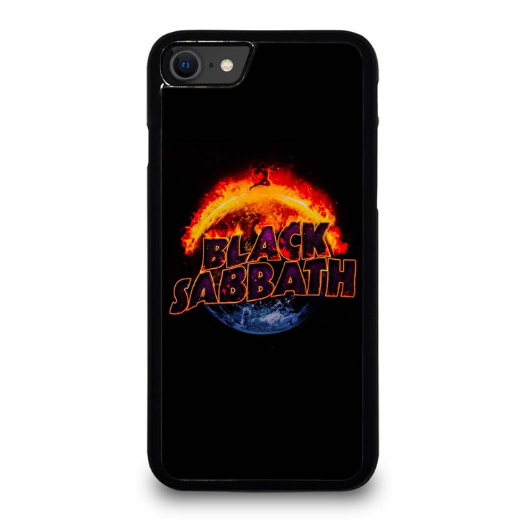 BLACK SABBATH BAND LOGO ART iPhone SE 2020 Case Cover