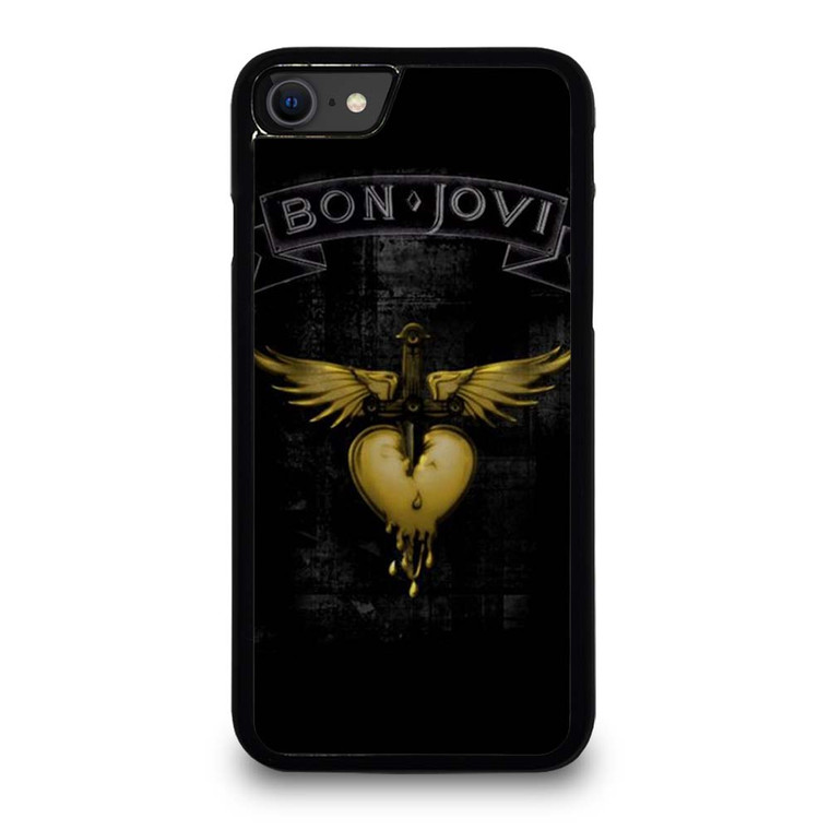 BON JOVI BAND GOLD LOGO iPhone SE 2020 Case Cover