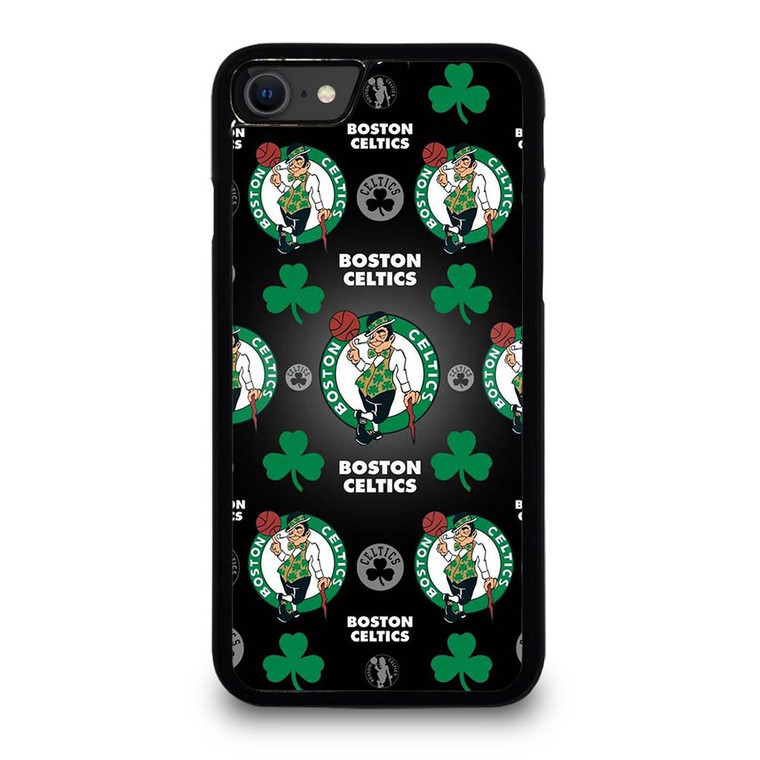 BOSTON CELTICS COLLAGE iPhone SE 2020 Case Cover
