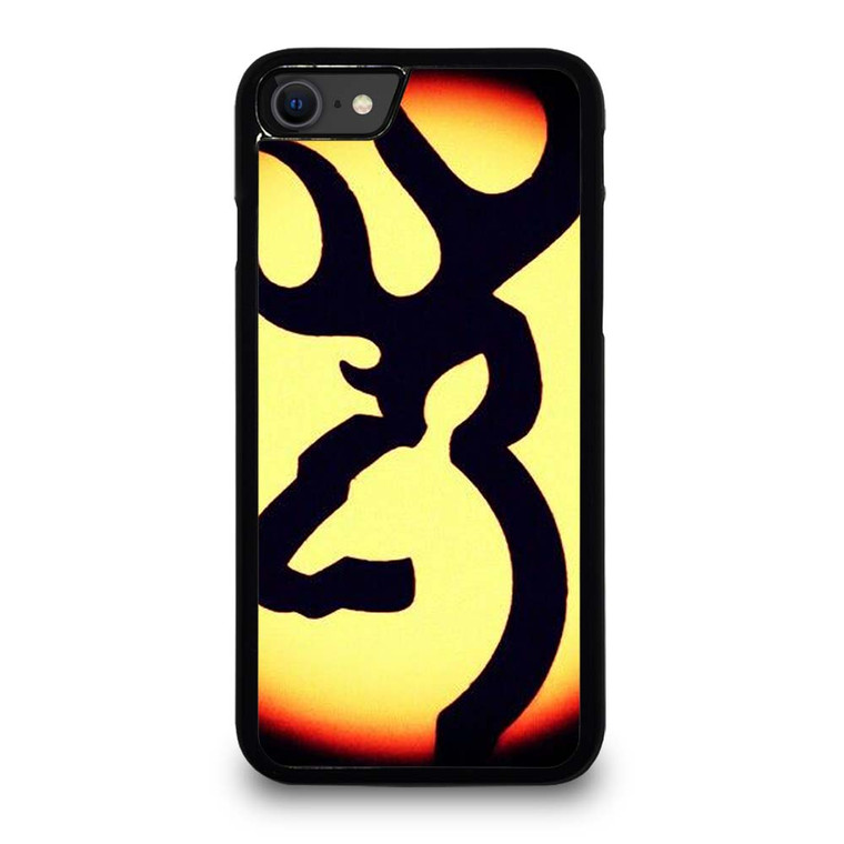 BROWNING SILHOUETTE LOGO iPhone SE 2020 Case Cover