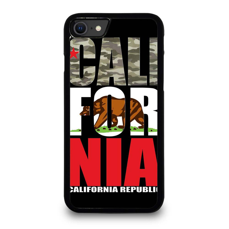 CALIFORNIA REPUBLIC CAMO SYMBOL iPhone SE 2020 Case Cover CALIFORNIA REPUBLIC CAMO SYMBOL iPhone SE 2020 Case Cover