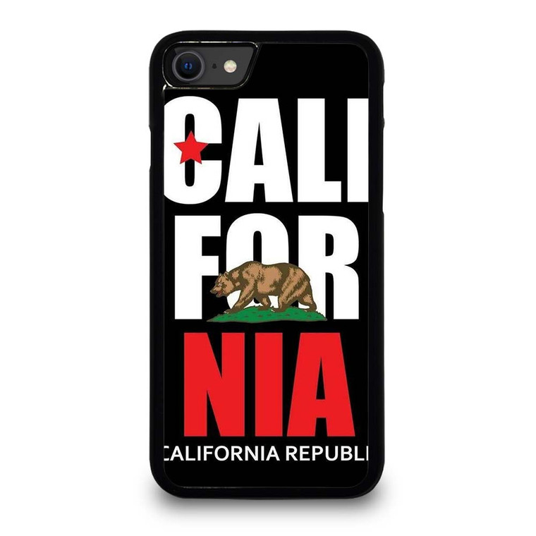 CALIFORNIA REPUBLIC SYMBOL iPhone SE 2020 Case Cover CALIFORNIA REPUBLIC SYMBOL iPhone SE 2020 Case Cover