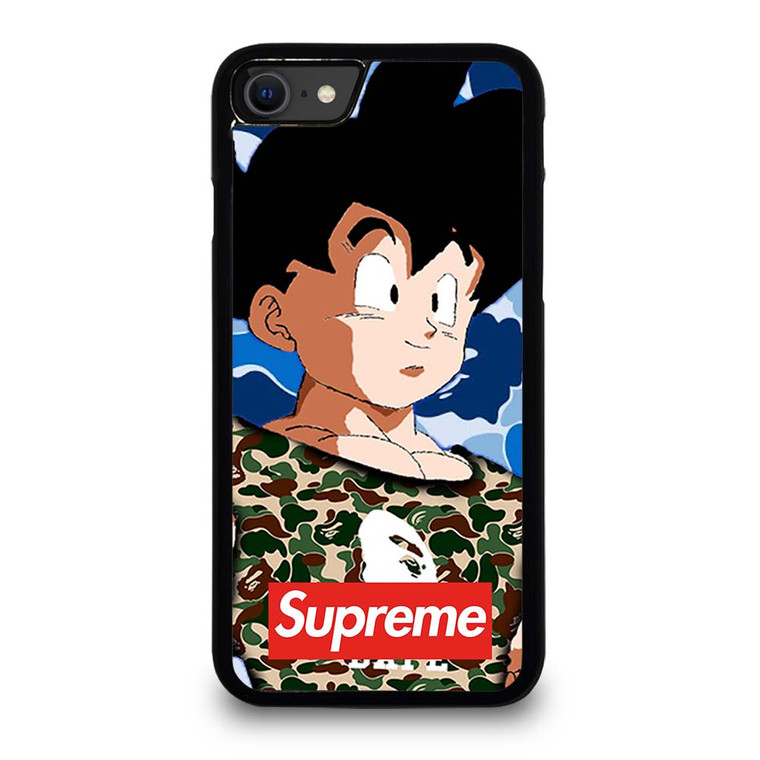 CAMO GOHAN BAPE SUPREME iPhone SE 2020 Case Cover