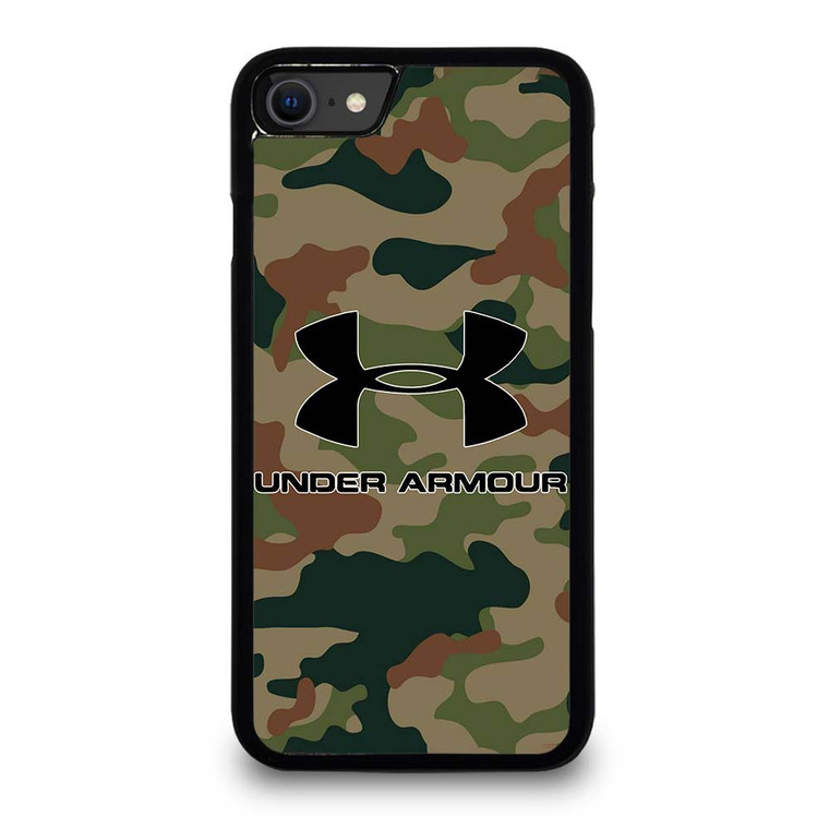 CAMO UNDER ARMOUR LOGO iPhone SE 2020 Case Cover