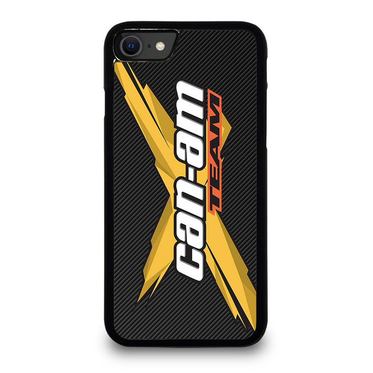CAN AM X TEAM CARBON iPhone SE 2020 Case Cover CAN AM X TEAM CARBON iPhone SE 2020 Case Cover
