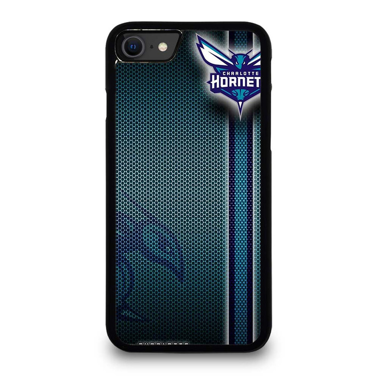 CHARLOTTE HORNETS METAL LOGO iPhone SE 2020 Case Cover CHARLOTTE HORNETS METAL LOGO iPhone SE 2020 Case Cover