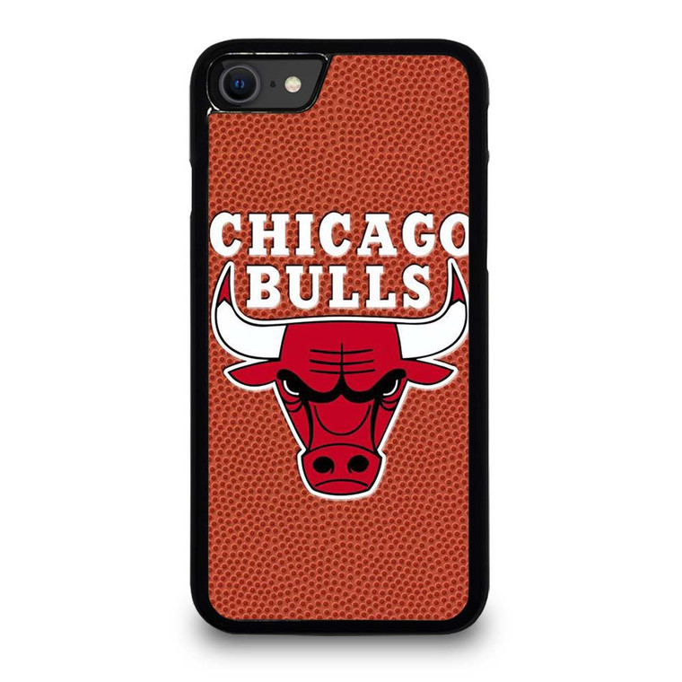 CHICAGO BULLS BASKETBALL EMBOSS iPhone SE 2020 Case Cover